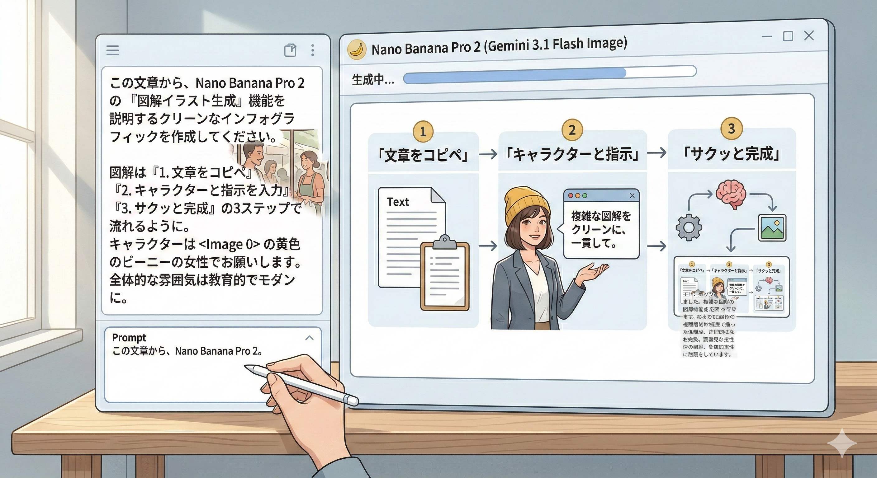 図解生成UI デモ